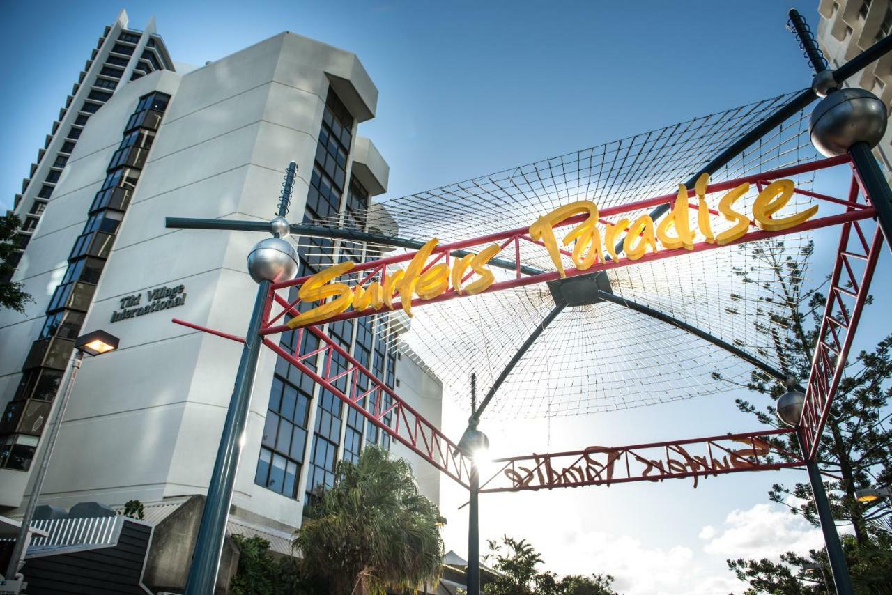 Tiki Hotel Apartments Surfers Paradise Gold Coast Exterior foto